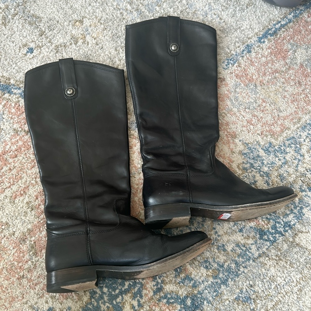 Frye Black Leather boots
